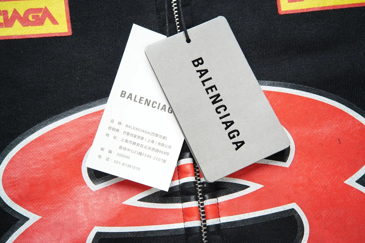 Balenciaga x 💰P220 ：Black Size:xs-l